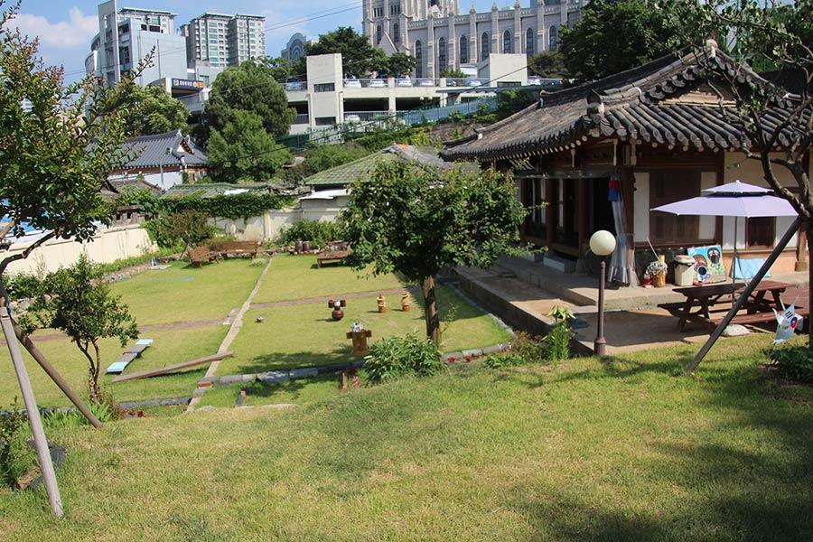 Former Guamseowon Hanok Guesthouse Daegu Esterno foto